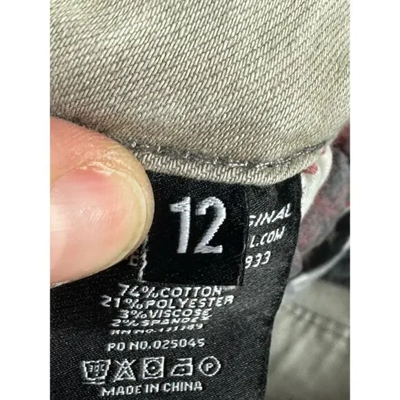 Rockstar Original Youth Boys RSK 205 Flare Tan Denim Jeans - Size 12 (26x30) - Picture 6 of 6